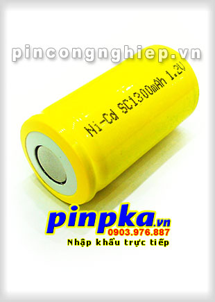 Pin Sạc Công Nghiệp-Pin Cell 1,2v NiCD SC 1300mAh